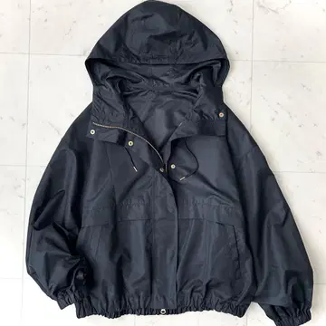 컨디션 최상 프레임워크 타프타 블루종 마운틴 후드티 2024 블랙