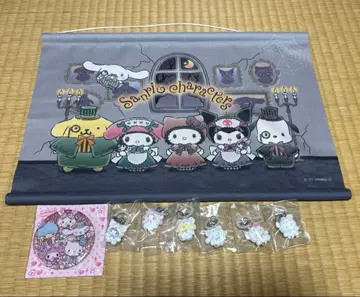 산리오 메지루시 액세서리 후와후와 스노우 컴플리트 태피스트리