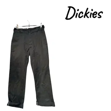 Dickies 블랙 와이드 팬츠 M 상당