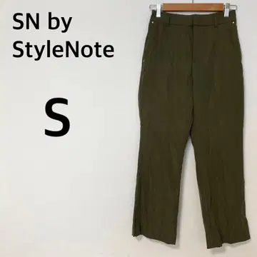 SN by StyleNote 테이퍼드 팬츠 [ S ] 카키 뒷밴딩