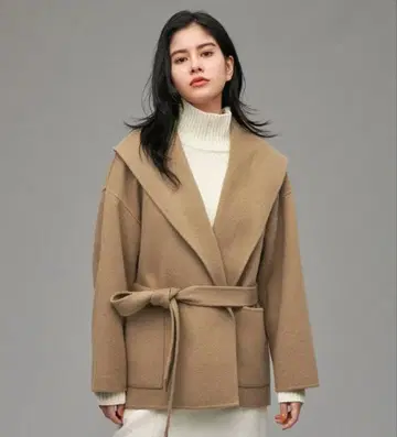 uncrave 후디드 숏코트