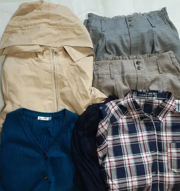 마운틴 후드티 & 팬츠 6점 묶음 판매