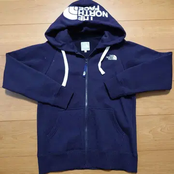 THE NORTH FACE 네이비 풀 집업 후드티 속기모