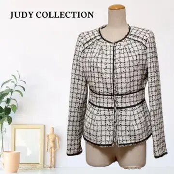 zC97 [ M ] JUDY COLLECTION 노카라 자켓 파이핑