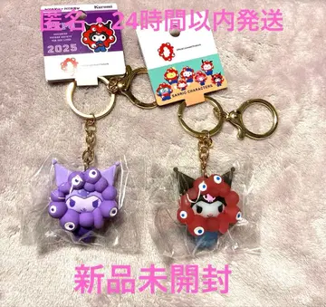 산리오 미야쿠미야쿠 클리어 최애 컬러 쿠로미 2종 세트