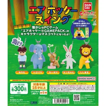 에어 하키 스윙 키링 5종 세트