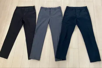 이번 시즌 유니클로 슬림핏 치노 팬츠 3종 세트 새상품급