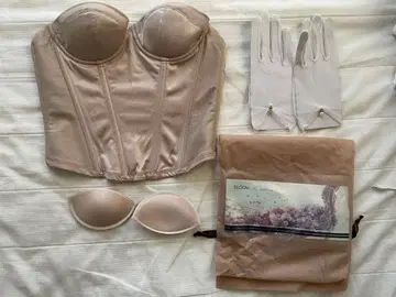 듀오넷 브라이덜 이너 뷔스티에 BLOOM LuXE C70