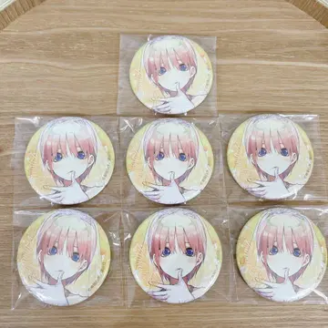 5등분의 신부 나카노 이치카 아니슈가 캔뱃지