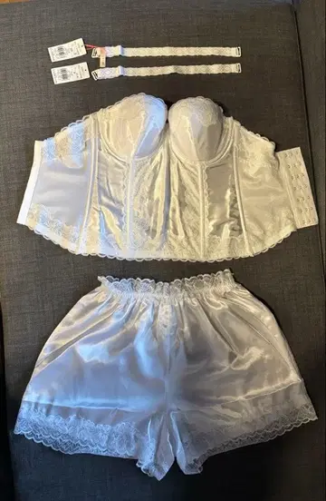 [ 아모스타일 ] 브라이덜 이너 상하의 세트 ( E65 )