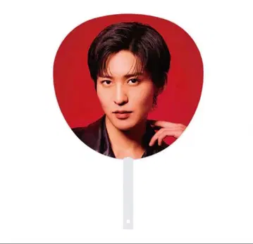 메구로 렌 부채 아크릴 스탠드 스티커