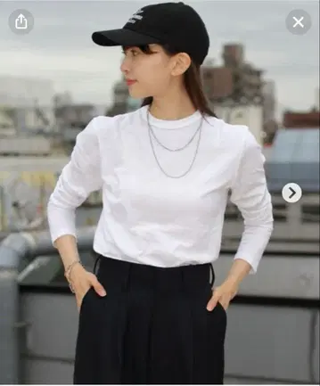 택 포함 미사용 새상품 THE SHINZONE 제너럴 롱 슬리브