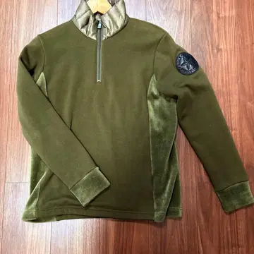 ROCK DUDE 골프웨어 집업 플리스 스웨터 남성용