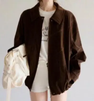 eggka 스웨이드 자켓