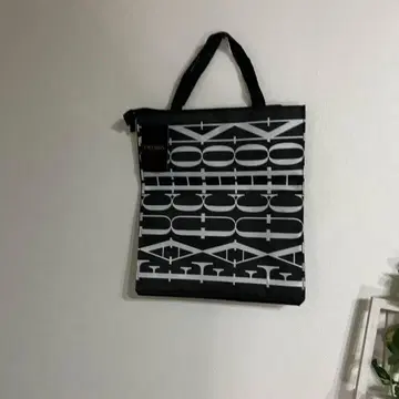 FAUCHON 디자인 매거진 토트백 A4 사이즈 대응 지퍼 포함