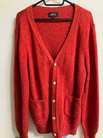 A.P.C. 아페쎄 가디건 레드