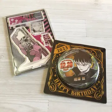 명장면 디오라마 피규어 생일 캔뱃지 벌스데이 괴수 8호 나루미 겐