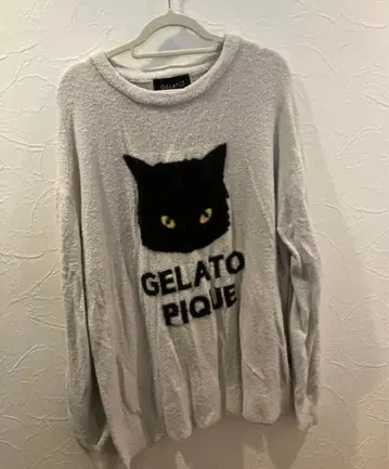 GELATO PIQUE 할로윈 고양이 디자인 룸웨어