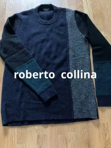 패널 디자인 스웨터