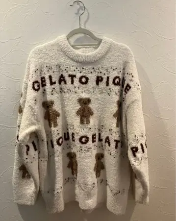 GELATO PIQUE 테디베어 패턴 룸웨어