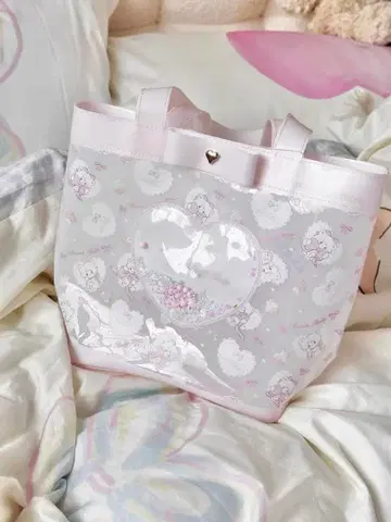 mikko illustration 비닐 토트백