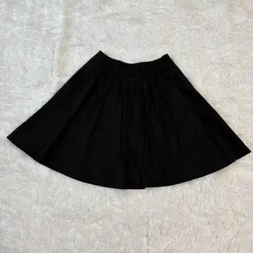 EASTBOY 미니 스커트 M 면 코튼 플레어 스트레치 신축성