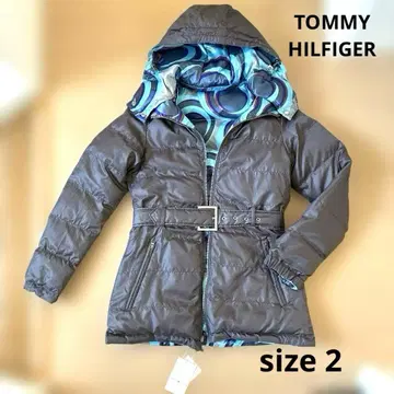 [ 택 포함 ] TOMMY HILFIGER 리버서블 자켓 그레이