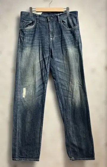 TOMMY HILFIGER 데미지 가공 데님 팬츠 타미힐피거