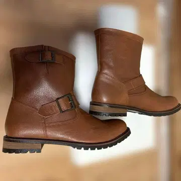 새상품 박스 포함 엔지니어 부츠 M 숏부츠 버클 포함