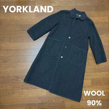 YORKLAND 빈티지 울 체스터 코트