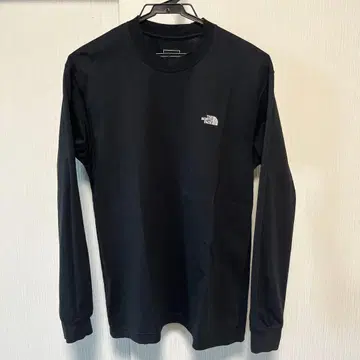 THE NORTH FACE 블랙 긴팔 티셔츠 S