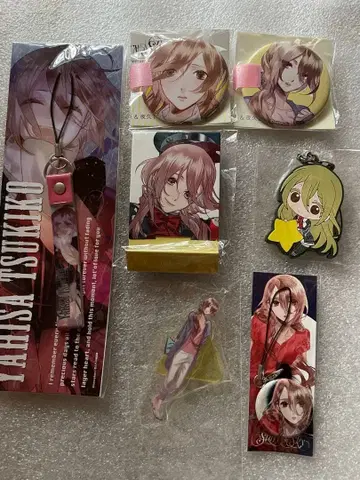 starry sky 스타스카 야쿠 츠키코 캔뱃지 아크릴 스탠드