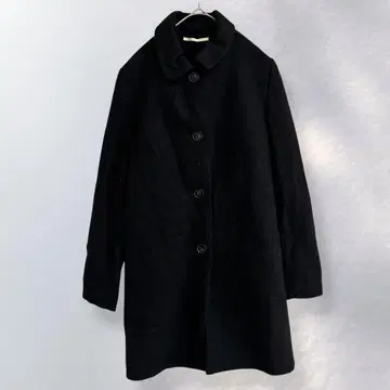 어반 리서치 울 혼방 미들 코트 둥근 카라 아우터 심플 무지 [ c12