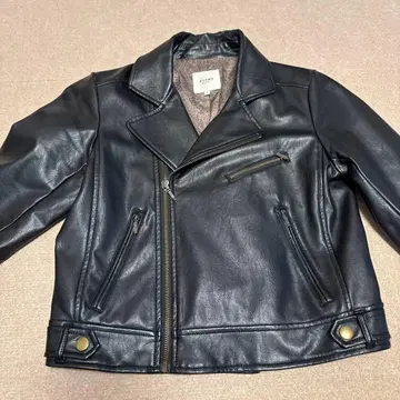 BEAMS HEART 더블 라이더 자켓 S 사이즈 블랙