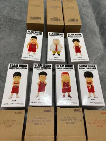 SLAM DUNK 피규어 컬렉션 7체 세트