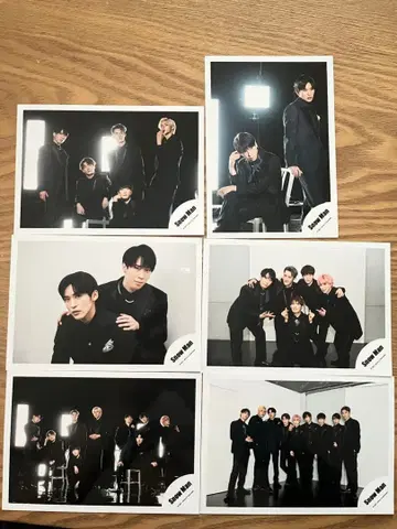 SnowMan 공식 사진 묶음 판매 50장