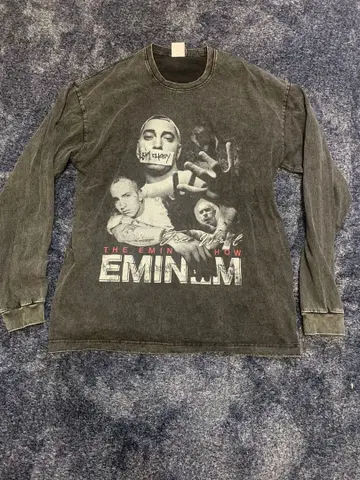 Eminem 롱 T셔츠 XXL 에미넴 랩 T셔츠 빈티지 2XL