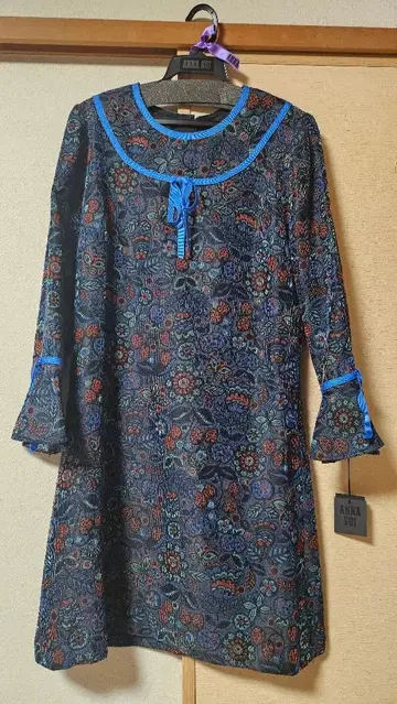 안나수이 7부 소매 원피스