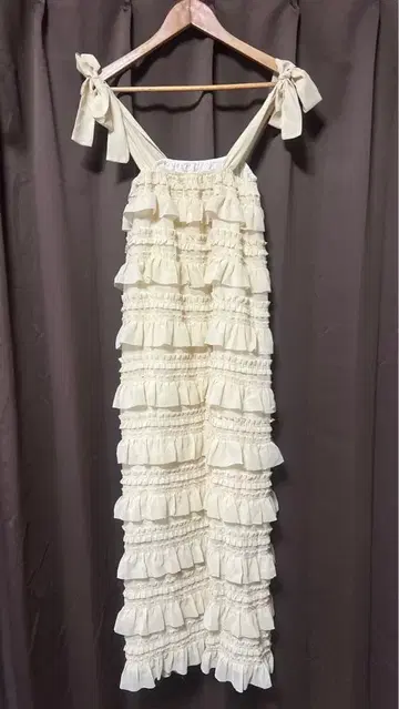 구제 의류 프릴 원피스