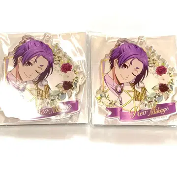 블루 록 옥좌 트레이딩 아크릴 키링 미카게 레오