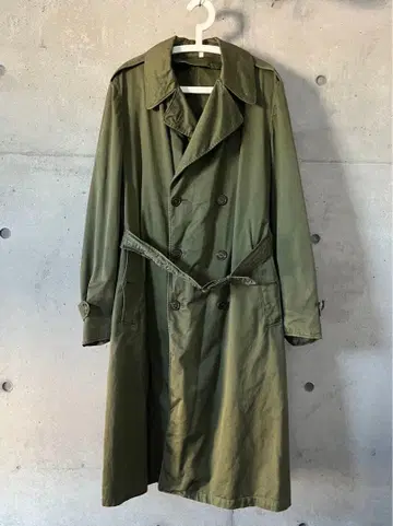 실물 미군 US ARMY 트렌치코트 오버코트 밀리터리 구제 의류