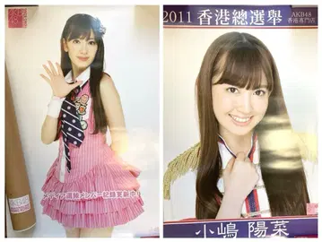 코지마 요나 AKB48 총선거 포스터 2장 세트 헤이세이 아이돌 코지하루