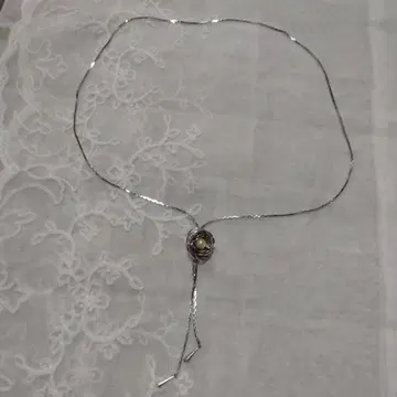 실버 펄 목걸이