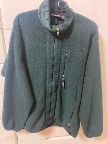 patagonia 플리스 자켓 M 다크 그린 USA 90s