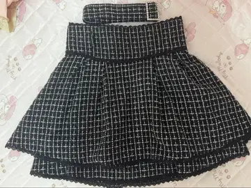 유메텐보 트위드 스커트