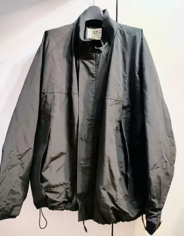 SHIPS HINSON 남성용 블랙 나일론 자켓 블루종 M