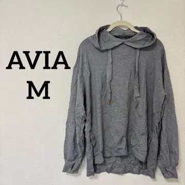 당일 발송 AVIA [ M ] 후드 부착 후드티 그레이