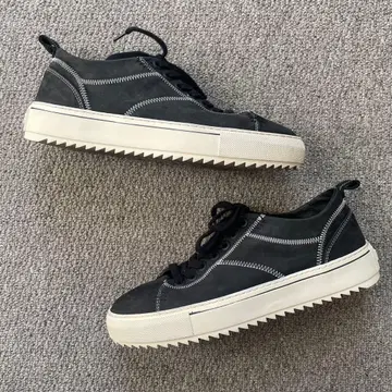 REPRESENT 블랙 스니커즈