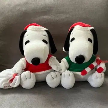 스누피 봉제 인형 2개 세트