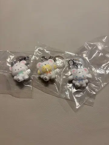 산리오 메지루시 액세서리 스노우